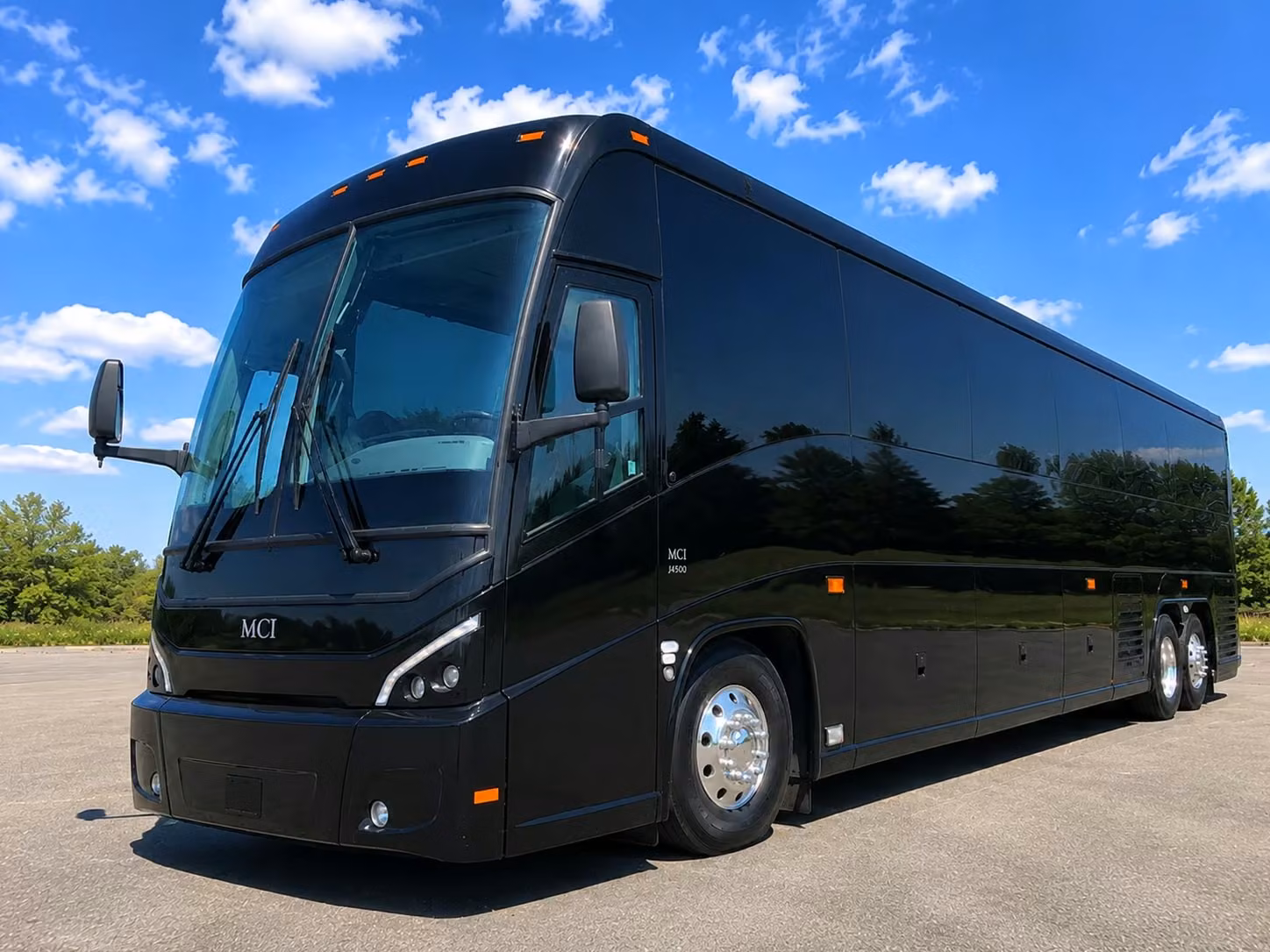 56 passenger charter bus