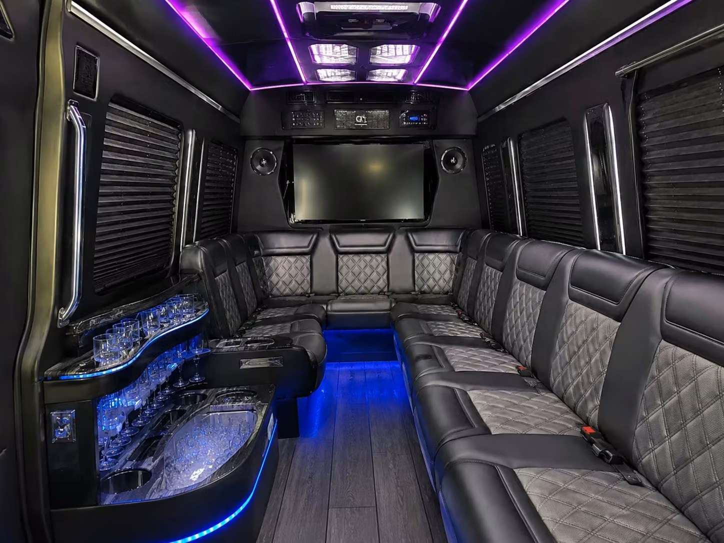 bus rental options for gary trips