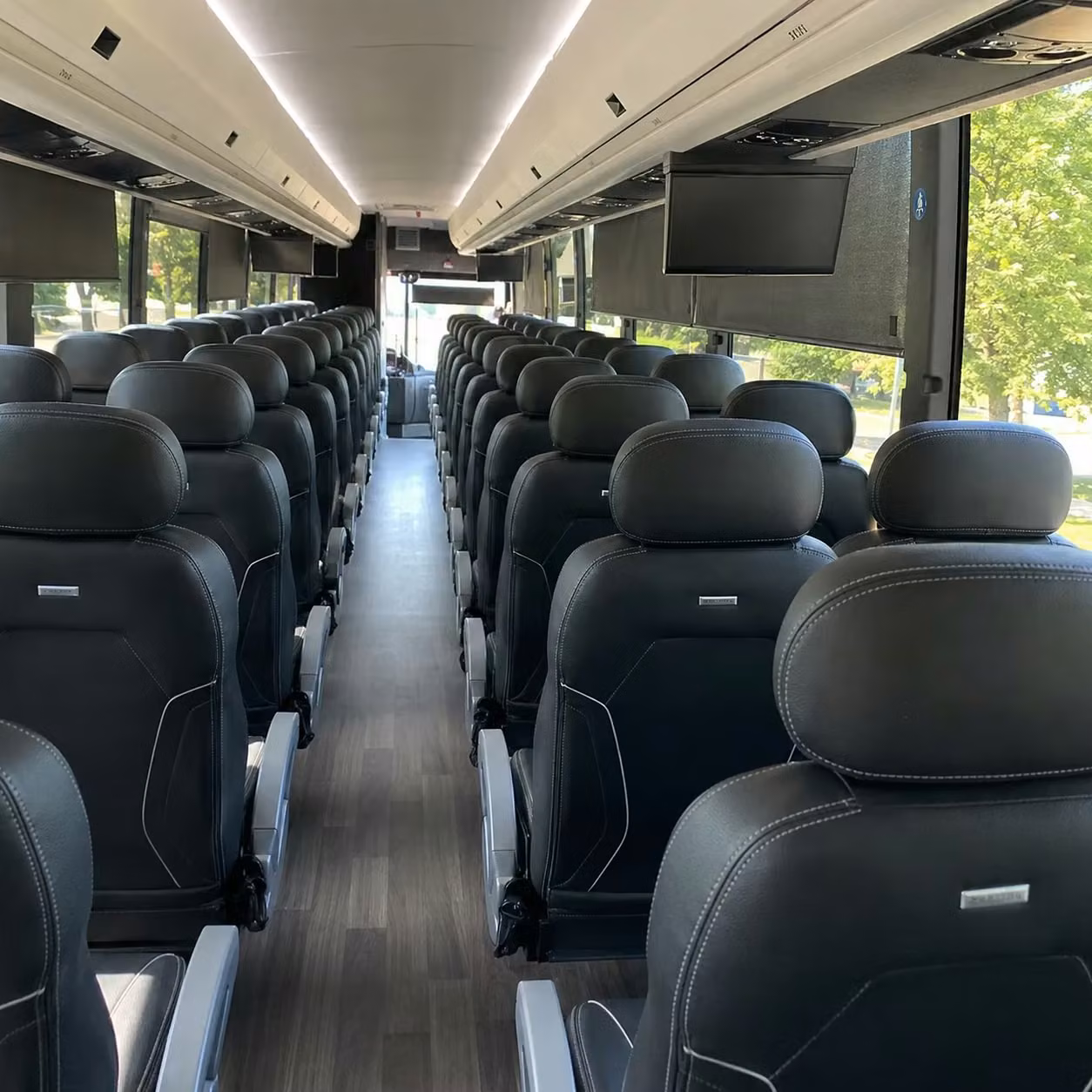 charter bus transportation for gary high school students visiting college campuses