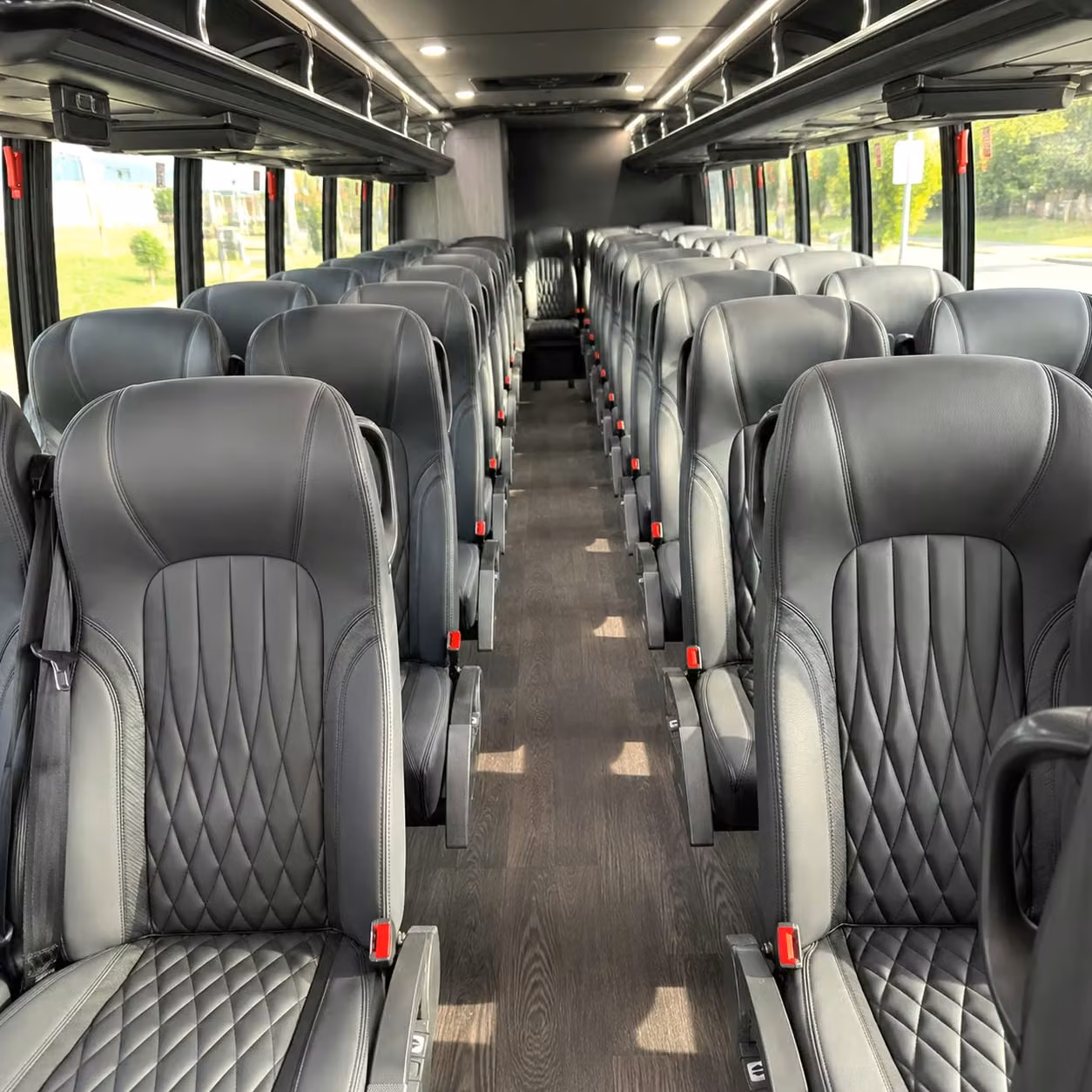 event transportation bus rentals in gary