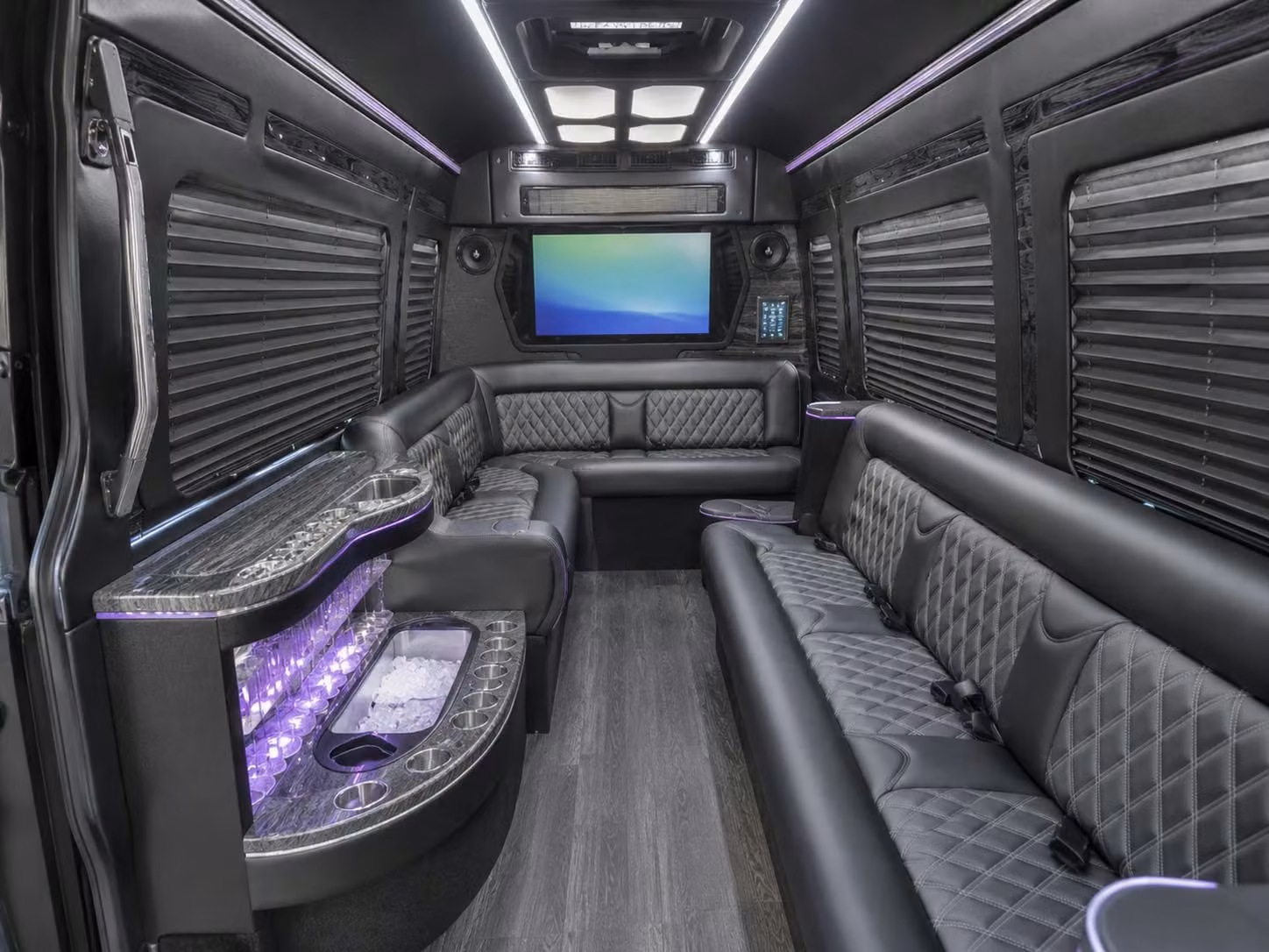 sprinter limousine inside