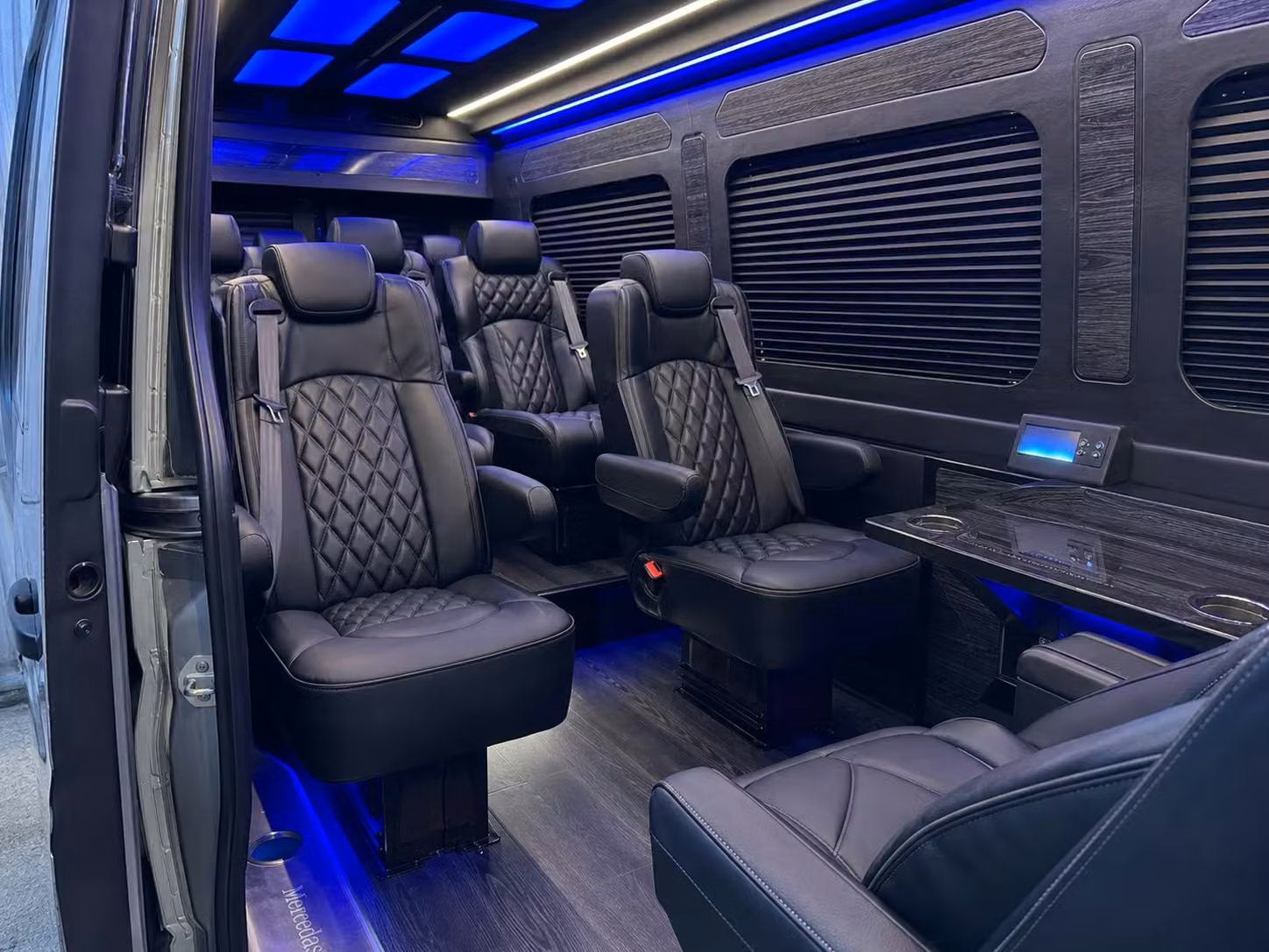sprinter van transportation for groups and events across gary