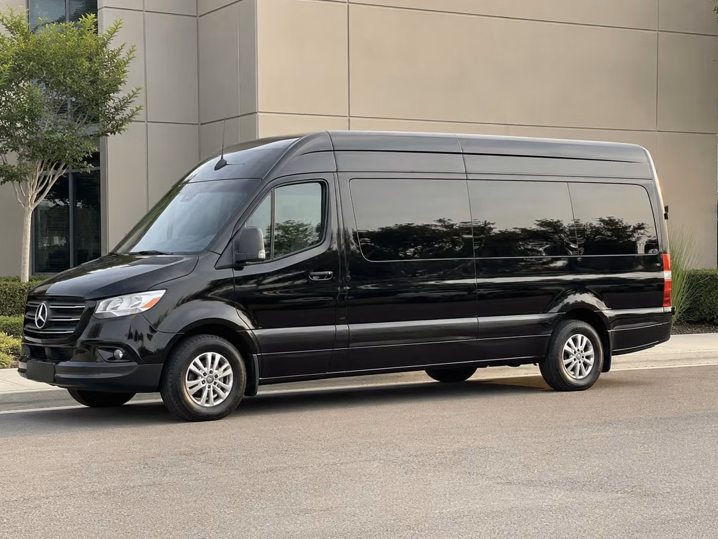 sprinter van with driver